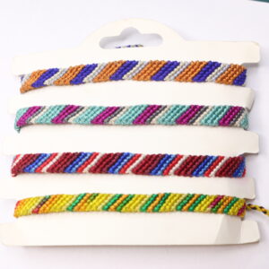 Pulseras de colores