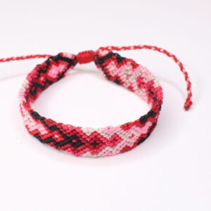 Pulsera diseño Diamante con colores degradados