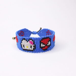 Pulsera de la Amistad: Hello Kitty y Spider-Man