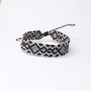 Pulsera con cocos de colores degradados